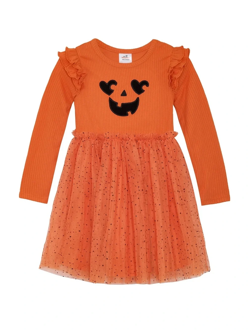 Two Halloween Outfits, Pumpkin Dress & Ghost 2-Piece, Size 3T, Great Condition!